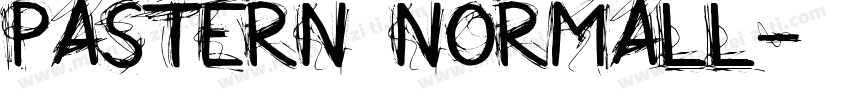 Pastern Normall字体转换